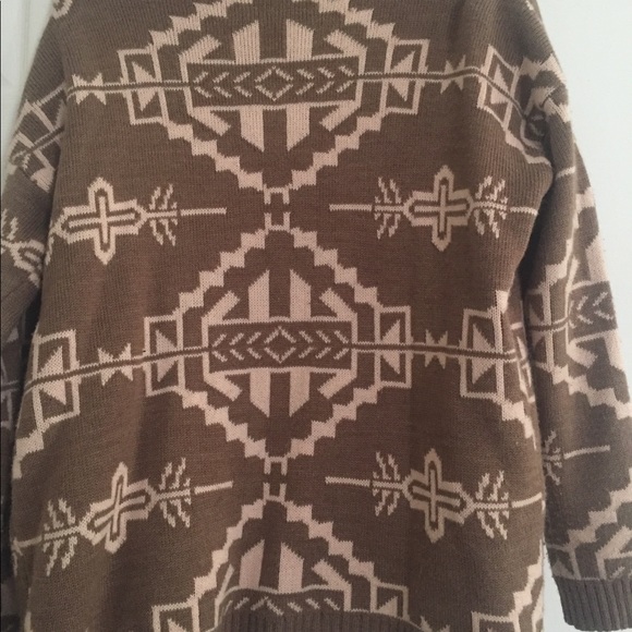 Cream/Taupe Sweater ll Open Cardigan - Picture 2 of 2